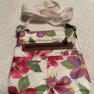 Liz Claiborne Multicolor Floral Crossbody Bag